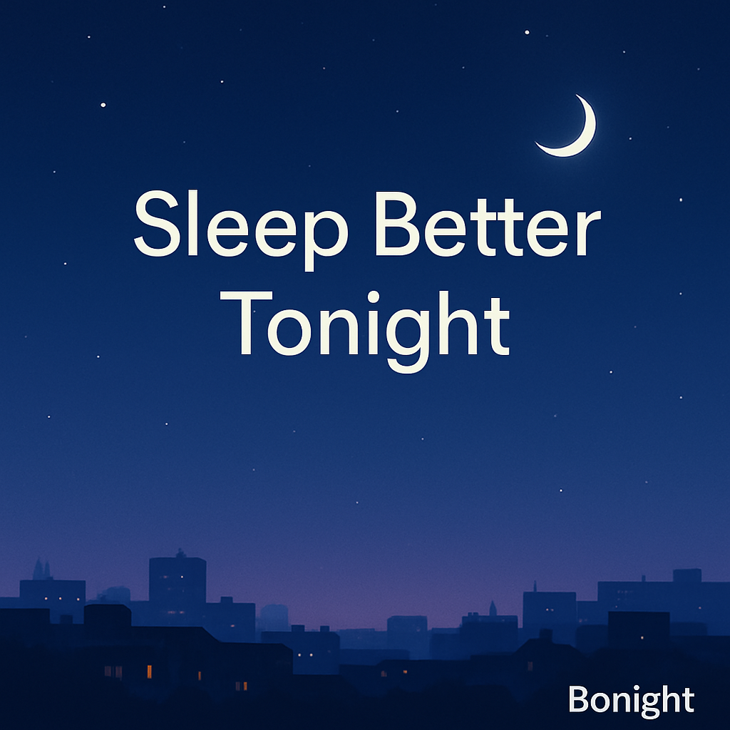 Soft night sky over a quiet city